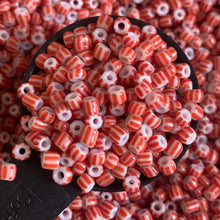 Load image into Gallery viewer, 6/0 Ghanaian Recycled Glass Seed Beads