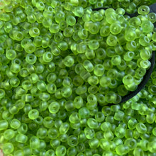 Load image into Gallery viewer, 100g 6/0 Matte/Frosted Seed Beads