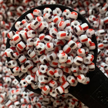 Load image into Gallery viewer, 6/0 Ghanaian Recycled Glass Seed Beads