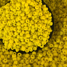 Load image into Gallery viewer, 100g 8/0 Matte/Frosted Seed Beads