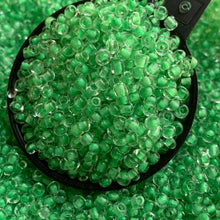 Load image into Gallery viewer, 100g 8/0 Color Lined Seed Beads