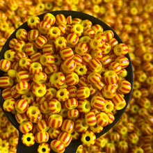 Load image into Gallery viewer, 6/0 Ghanaian Recycled Glass Seed Beads