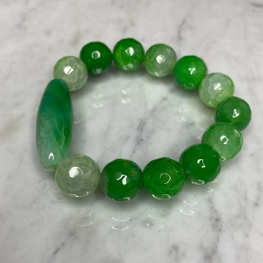 Wealth Green Bracelet