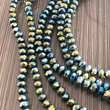 Load image into Gallery viewer, 6mm Faceted Metallic Crystal Bead
