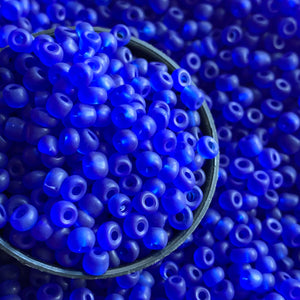 100g 6/0 Matte/Frosted Seed Beads