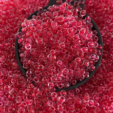 Load image into Gallery viewer, 100g 8/0 Color Lined Seed Beads
