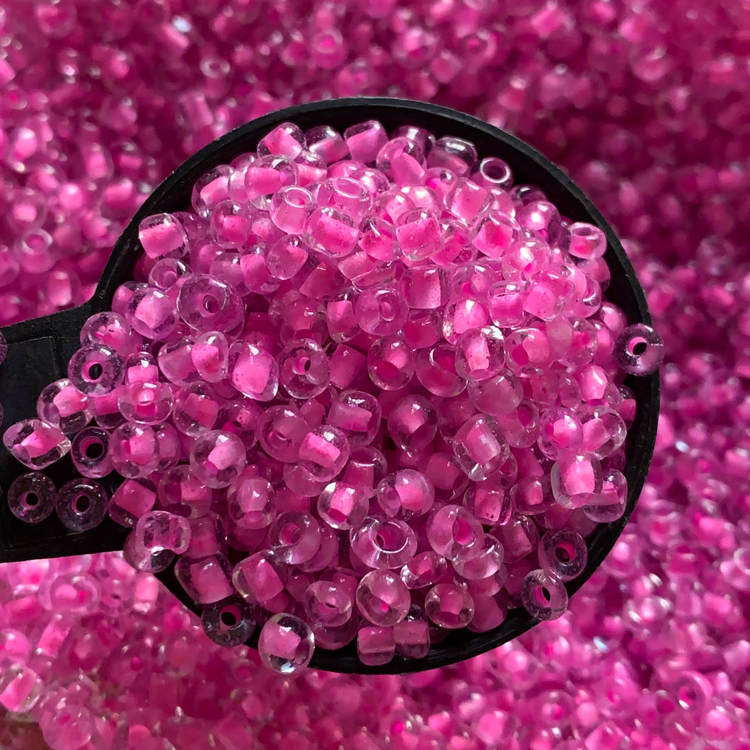 100g 6/0 Color Lined Seed Beads