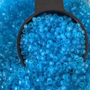 100g 8/0 Matte/Frosted Seed Beads