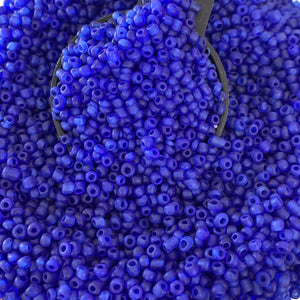 100g 8/0 Matte/Frosted Seed Beads