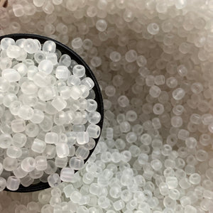 100g 6/0 Matte/Frosted Seed Beads