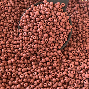 100g 8/0 Matte/Frosted Seed Beads