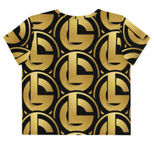 Load image into Gallery viewer, Laura Golda All-Over Print Crop Tee
