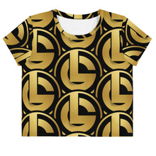 Load image into Gallery viewer, Laura Golda All-Over Print Crop Tee
