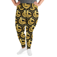 Load image into Gallery viewer, Laura Golda All-Over Print Plus Size Leggings
