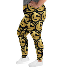 Load image into Gallery viewer, Laura Golda All-Over Print Plus Size Leggings
